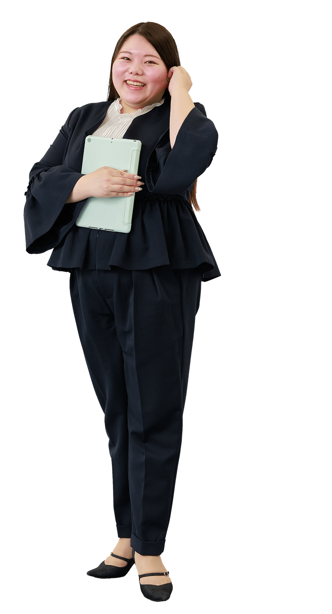 カスタマーサービス社員全身